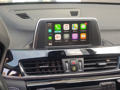 Εγκατάσταση Wireless Apple CarPlay, Android Auto και Rear Camera με Dynamic Guides σε BMW X1 F48.