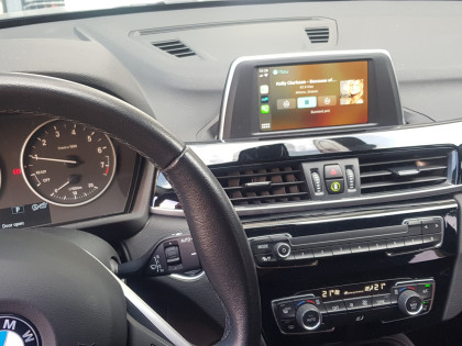 Εγκατάσταση Wireless Apple CarPlay, Android Auto και Rear Camera με Dynamic Guides σε BMW X1 F48.