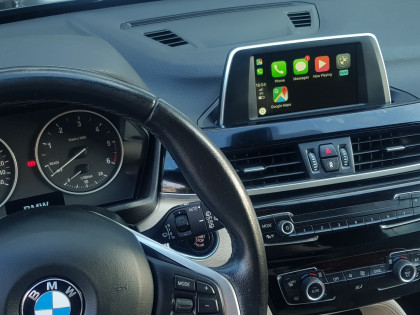 Εγκατάσταση Wireless Apple CarPlay και Android Auto σε BMW X1 F48 CIC-HIGH iDrive.