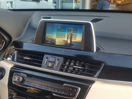 Εγκατάσταση Wireless Apple CarPlay και Android Auto σε BMW X1 F48 CIC-HIGH iDrive.