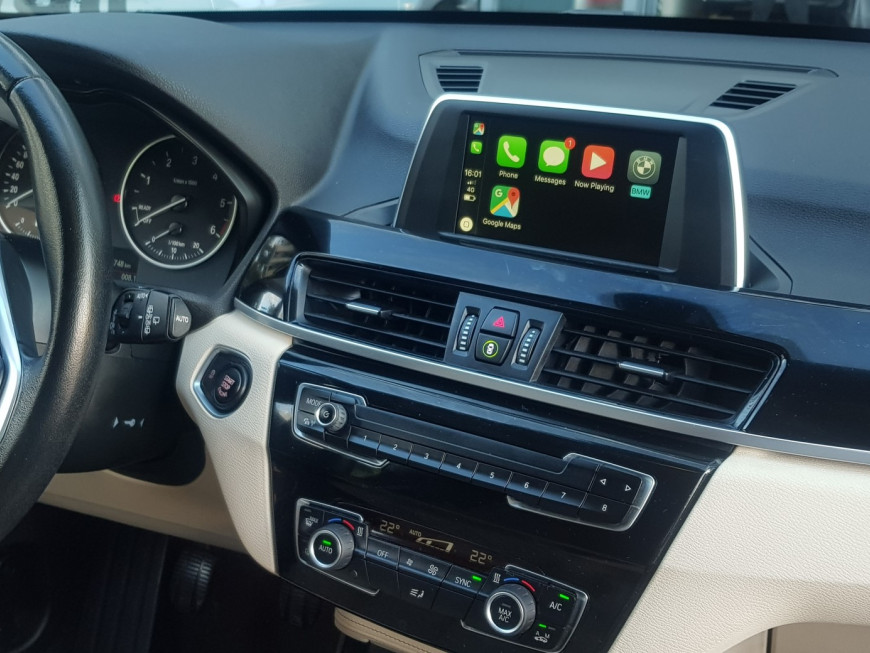 Εγκατάσταση Wireless Apple CarPlay και Android Auto σε BMW X1 F48 CIC-HIGH iDrive.