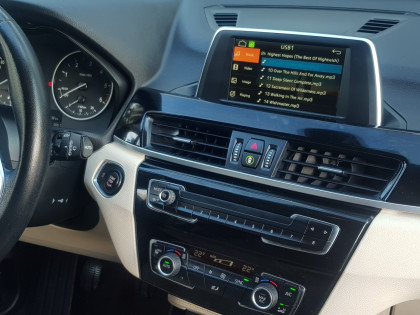 Εγκατάσταση Wireless Apple CarPlay και Android Auto σε BMW X1 F48 CIC-HIGH iDrive.