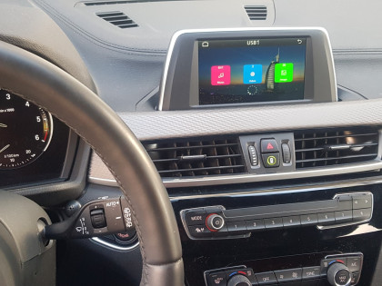 Εγκατάσταση Wireless Apple CarPlay, Android Auto σε BMW X2 F39 2019.