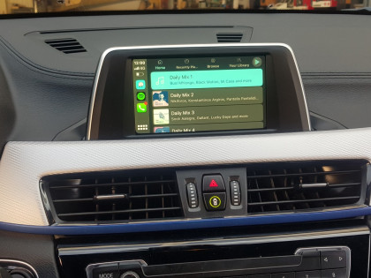 Εγκατάσταση Wireless Apple CarPlay, Android Auto σε BMW X2 F39 2019.