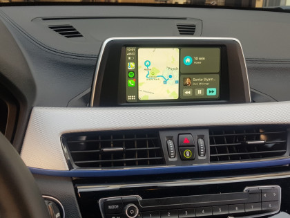 Εγκατάσταση Wireless Apple CarPlay, Android Auto σε BMW X2 F39 2019.
