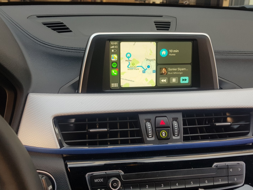 Εγκατάσταση Wireless Apple CarPlay, Android Auto σε BMW X2 F39 2019.