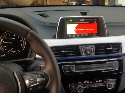 Εγκατάσταση Wireless Apple CarPlay, Android Auto σε BMW X2 F39 2019.