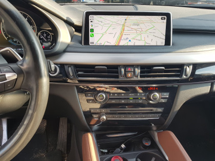 Εγκατάσταση Apple CarPlay και Android Auto σε BMW X6 M F86 (2014–2019).