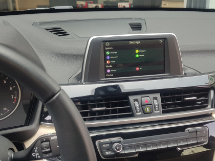 Εγκατάσταση Apple CarPlay Wireless και Android Auto σε BMW X1 F48.
