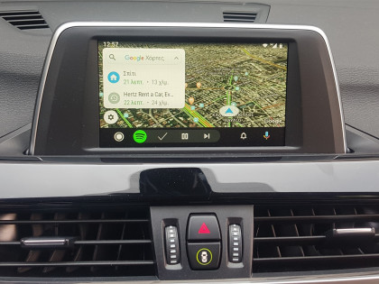 Εγκατάσταση Apple CarPlay Wireless και Android Auto σε BMW X1 F48.