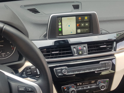 Εγκατάσταση Apple CarPlay Wireless και Android Auto σε BMW X1 F48.
