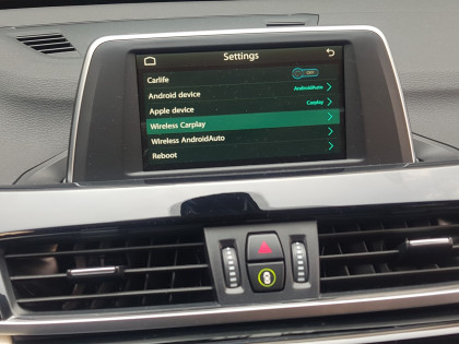 Εγκατάσταση Apple CarPlay Wireless και Android Auto σε BMW X1 F48.