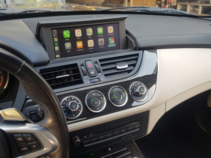 Εγκατάσταση Wireless Apple CarPlay, Media Player και Android Auto σε BMW Z4 E89.