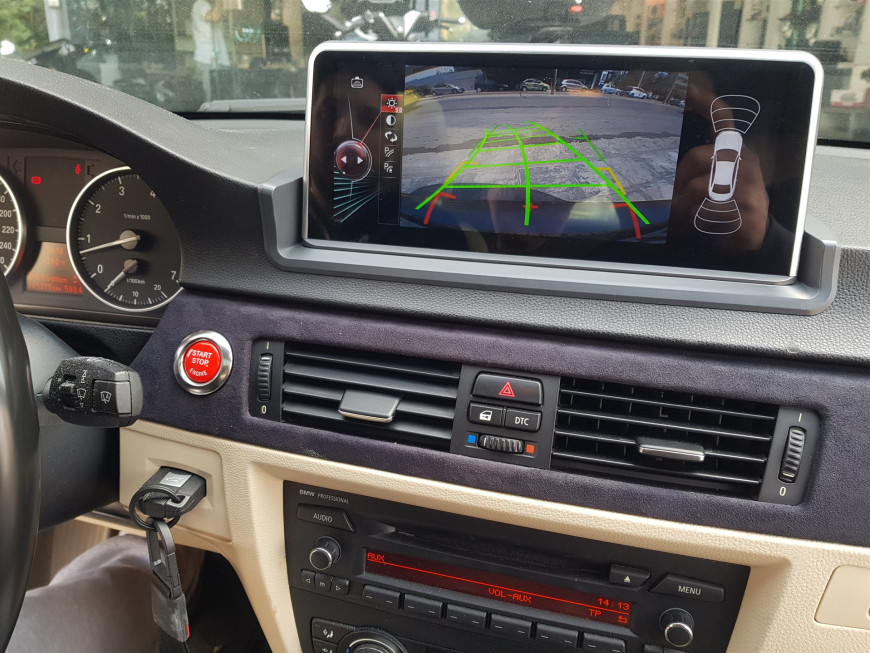 Εγκατάσταση εργοστασιακού τύπου οθόνη σε BMW E90 / E92.