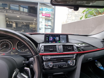 Εγκατάσταση Wireless CarPlay, Android Auto & Media Player σε BMW F30 Sedan.