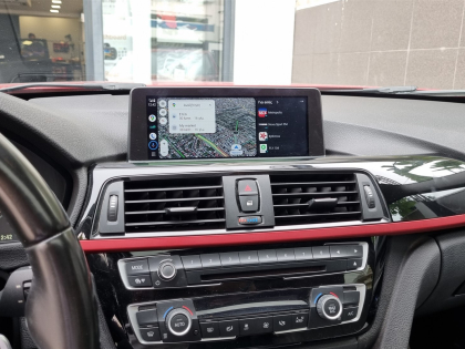 Εγκατάσταση Wireless CarPlay, Android Auto & Media Player σε BMW F30 Sedan.