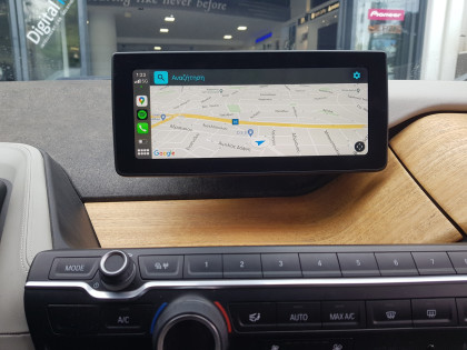 Εγκατάσταση Keyless Comfort Access, Wireless Apple CarPlay, Android Auto και Media Player σε BMW i3.