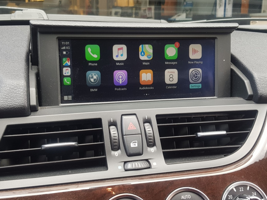 Εγκατάσταση Wireless Apple CarPlay, Media Player και Android Auto σε BMW Z4 E89.