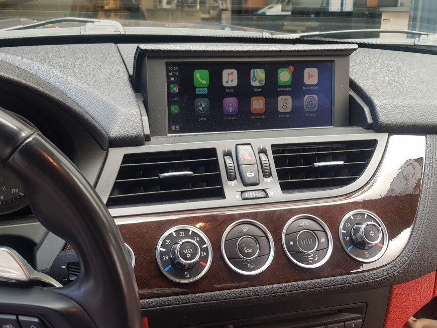 Εγκατάσταση Wireless Apple CarPlay, Media Player και Android Auto σε BMW Z4 E89.