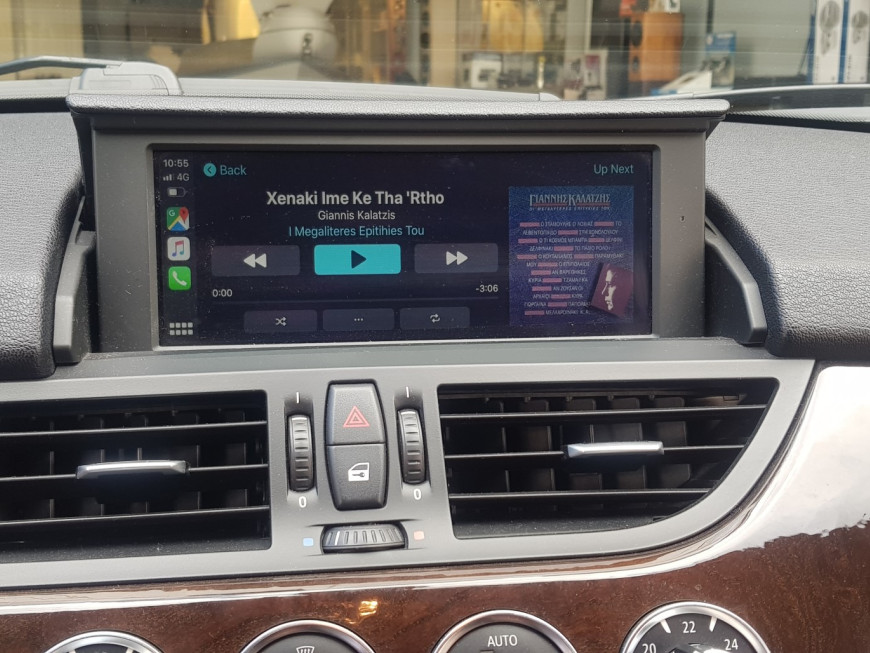 Εγκατάσταση Wireless Apple CarPlay, Media Player και Android Auto σε BMW Z4 E89.