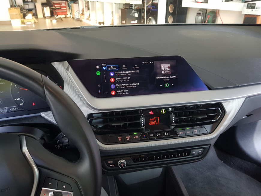 Εγκατάσταση Wireless Apple CarPlay και Android Auto σε BMW F40 2021.