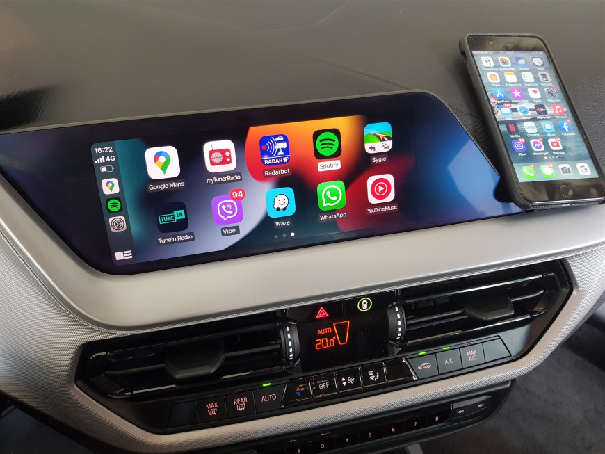 Εγκατάσταση Wireless Apple CarPlay και Android Auto σε BMW F40 2021.
