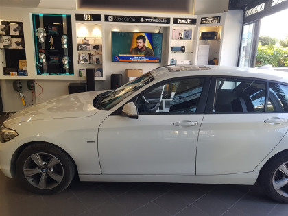 Εγκατάσταση με Apple CarPlay & Android Auto σε BMW 1 Series F20.