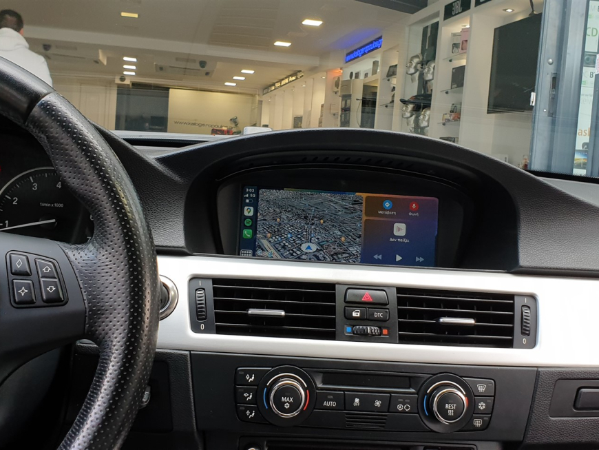 Εγκατάσταση Wireless CarPlay, Android Auto & Media Player σε BMW 3 Series E92.