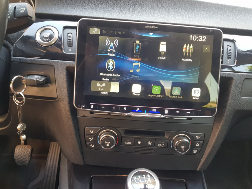 Εγκατάσταση Alpine iLX-F905D 9-Inch σε BMW E92.