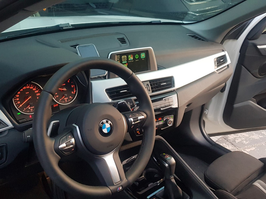 Εγκατάσταση Apple CarPlay και Android Auto σε BMW X1 F48.