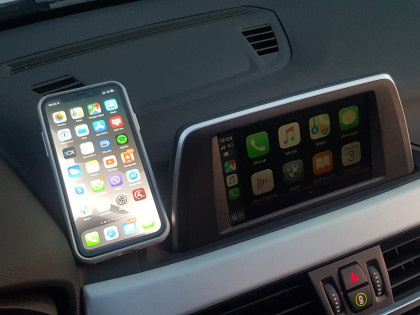 Εγκατάσταση Apple CarPlay και Android Auto σε BMW X1 F48.