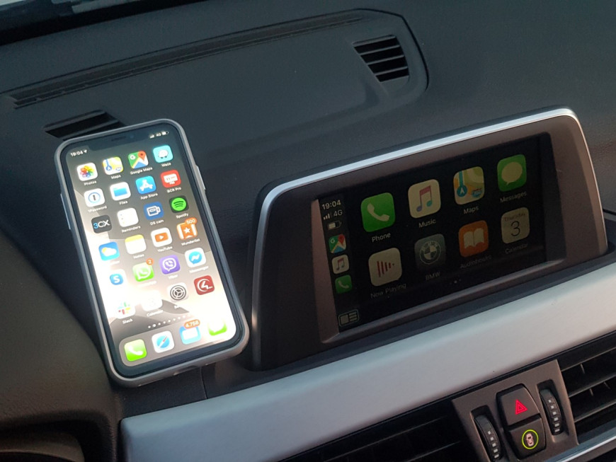 Εγκατάσταση Apple CarPlay και Android Auto σε BMW X1 F48.