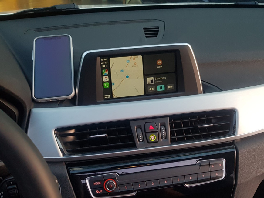 Εγκατάσταση Apple CarPlay και Android Auto σε BMW X1 F48.