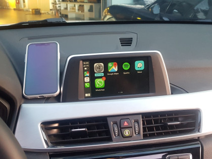 Εγκατάσταση Apple CarPlay και Android Auto σε BMW X1 F48.