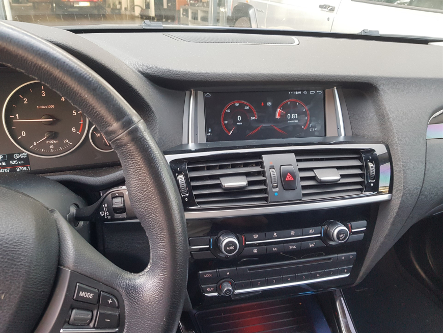 Εγκατάσταση Apple CarPlay, Android Auto σε BMW X3 F25.