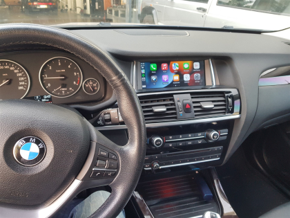 Εγκατάσταση Apple CarPlay, Android Auto σε BMW X3 F25.