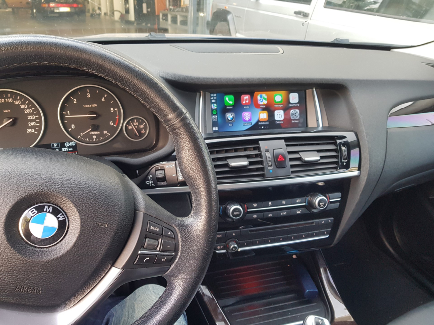 Εγκατάσταση Apple CarPlay, Android Auto σε BMW X3 F25.