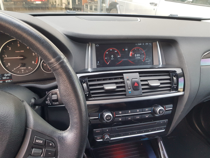 Εγκατάσταση Apple CarPlay, Android Auto σε BMW X3 F25.