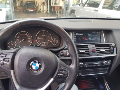 Εγκατάσταση Apple CarPlay, Android Auto σε BMW X3 F25.