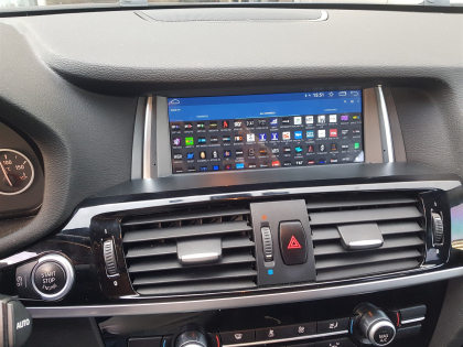 Εγκατάσταση Apple CarPlay, Android Auto σε BMW X3 F25.