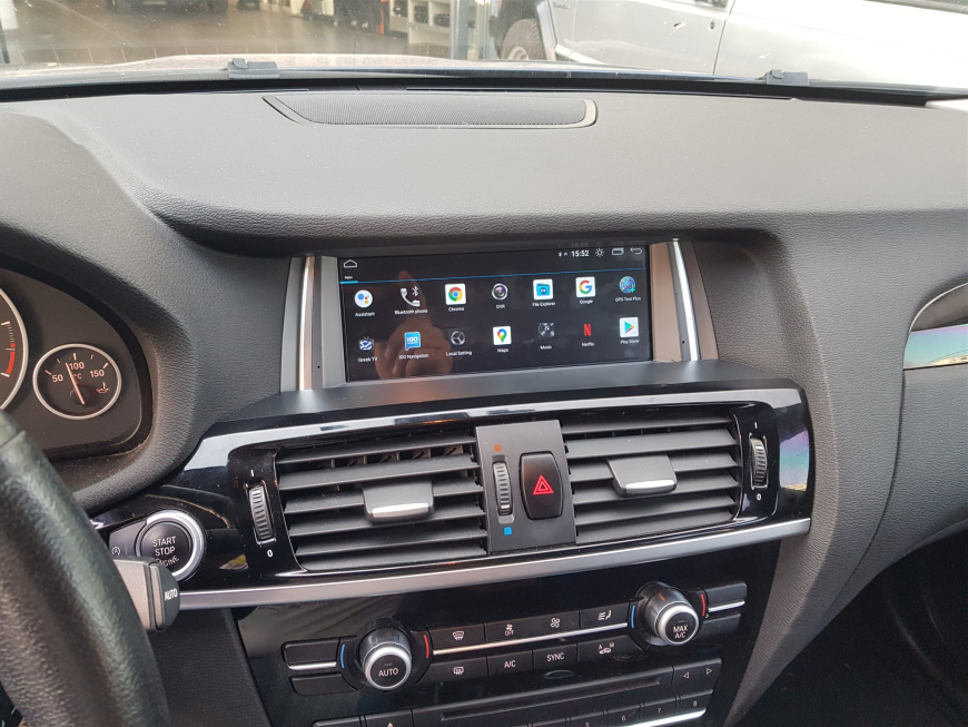Εγκατάσταση Apple CarPlay, Android Auto σε BMW X3 F25.