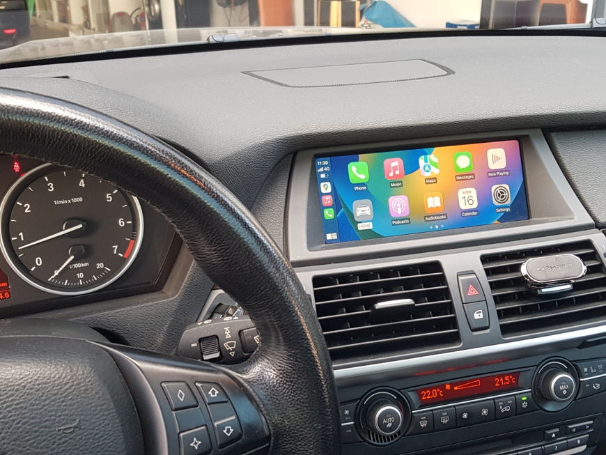 Εγκατάσταση Apple CarPlay, Android Auto & Rear Camera σε BMW X5 E70.