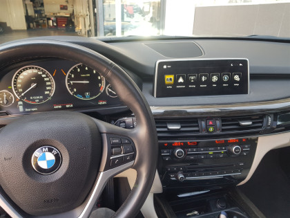 Εγκατάσταση Apple CarPlay, Android Auto σε BMW X5 E70.