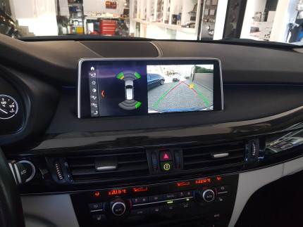 Εγκατάσταση Apple CarPlay, Android Auto σε BMW X5 E70.
