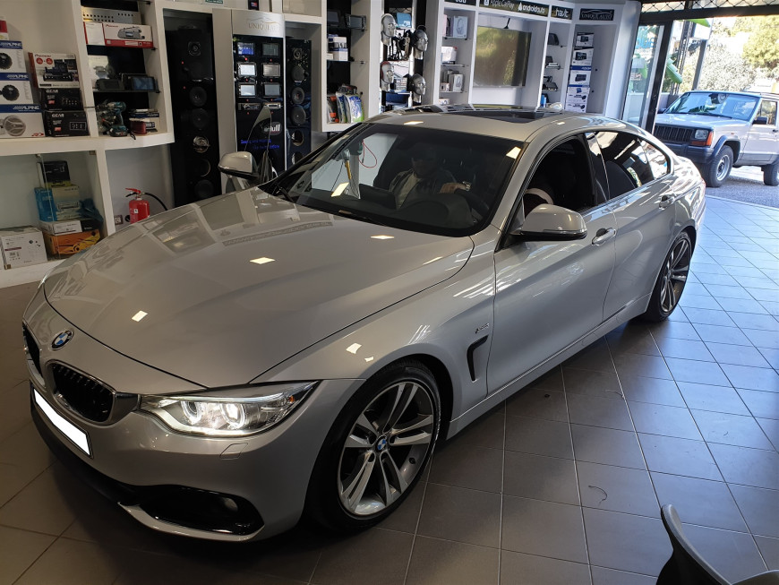 Εγκατάσταση οθόνης 10.25" Bizzar σε BMW F36.