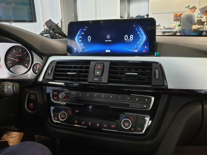 Εγκατάσταση οθόνης 10.25" Bizzar σε BMW F36.