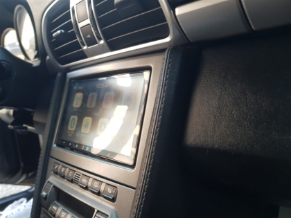 Εγκατάστση  Alpine ILX-650.Apple Car Play, Android Auto σε Porsche Carrera 997