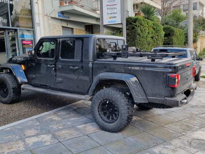 Εγκατάσταση προβολέων LED υψηλής απόδοσης σε Jeep Wrangler Gladiator Rubicon.