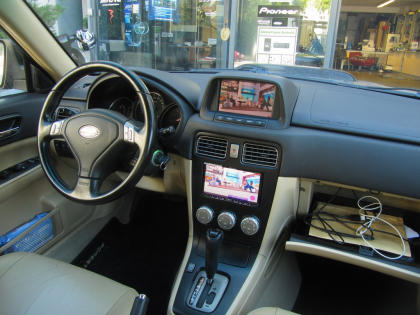 Εγκατάσταση Pioneer AVH-X8600BT με Digital TV & Dual Screen σε Subaru Forester