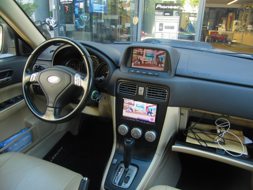 Εγκατάσταση Pioneer AVH-X8600BT με Digital TV & Dual Screen σε Subaru Forester